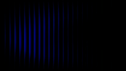 Abstract Cyberpunk Data Tunnel Motion Blur of Purple and Blue Vertical Light Trails Creating a Futuristic Digital Portal