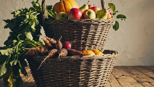 national farmers day autumn harvest fresh produce baskets