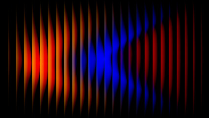 Elegant Green Ribbed Glass Texture 3D Fluted Waves with Glossy Gradient for a Premium Corrugated Metal Background