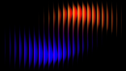 Elegant Green Ribbed Glass Texture 3D Fluted Waves with Glossy Gradient for a Premium Corrugated Metal Background