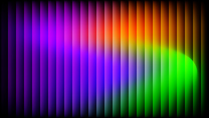 Luminous Blue Cybernetic Wave Holographic Gradient with Glowing Vertical Lines, Futuristic Digital Energy Texture