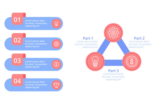 Infographic displaying structured set of processes, highlighting key components with numbered sections and relevant icons, providing clear visual guide to understanding topic