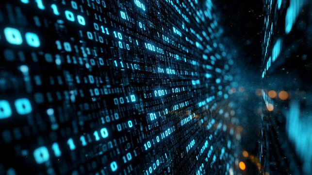 Digital background with abstract code symbols representing advanced technology innovation modernity and the intersection of digital world and human progress evoking complexity and futuristic concepts