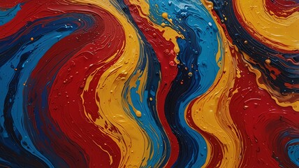 abstract watercolor background with water drops