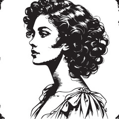 portrait of a young woman