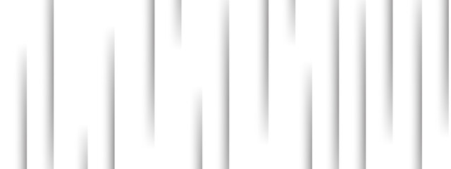 Minimalist White & Gray Abstract Vertical Line Background with Subtle Drop Shadow, Motion Blur, or Falling Rain Streaks. Clean Corporate, Elegant Website Backdrop.