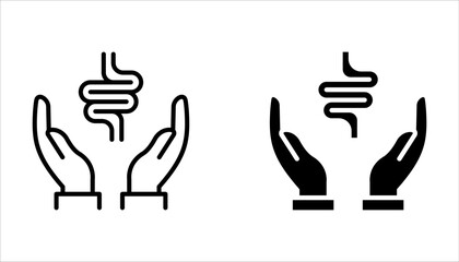 Organ Donation Icon Set, Medical Collection, Human Organ Donation Concept Linear Pictograms on white background