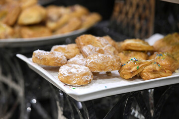 Pastries and sweets, a delicious sugary delight