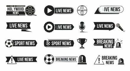 Obraz premium Animal Letter Logo Collection, Vector Monogram Alphabet, Wild Animal Head Emblem Design