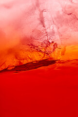 A refreshing guava bacardi cocktail in a glass