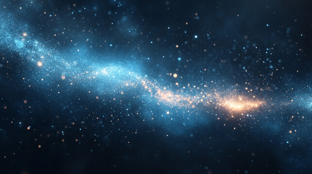 Floating particles drifting in minimal empty space soft glowing orbs subtle light abstract ethereal digital composition serene and futuristic atmosphere minimalist visual design