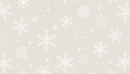 christmas background with snowflakes vector