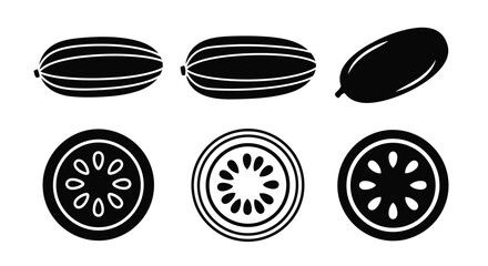 Bold watermelon graphics for summer promotions and healthy designs