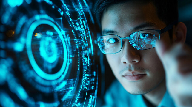 Futuristic workspace concept showcasing technology integration, innovation, automation, and collaboration, representing the evolving landscape of modern work and digital progress.
 - Powered by Adobe