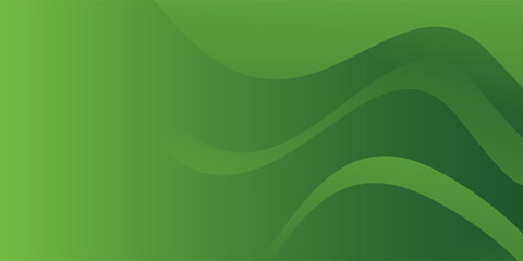 Abstract green wavy background. Ilustration vector EPS 10