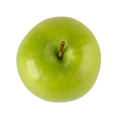 Green Apple cutout, full depth of field.