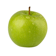 Green Apple cutout, full depth of field.