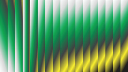 Abstract vertical color gradient background in green and yellow