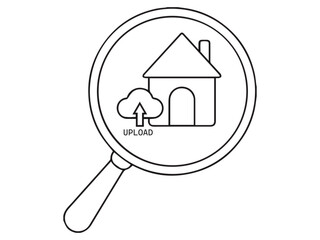 House Upload Icon