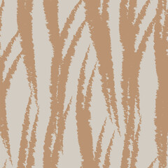 Neutral Colour Abstract Brush Seamless Pattern Design