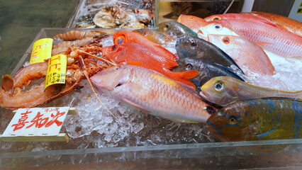 沖縄公設市場　鮮魚