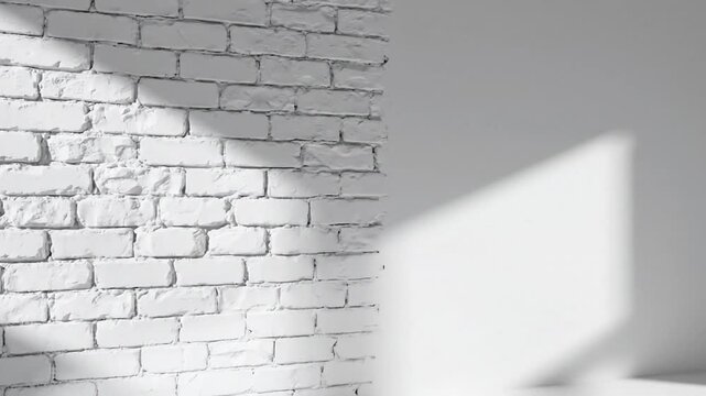 P12-Abstract white brick wall texture for pattern background. wide panorama picture. with copy space des_4K_10s 60438783 1