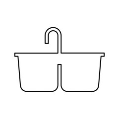 Kitchen Sink Line Icon