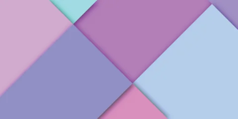 Fotobehang Beren 幾何学　立体　カラフル　模様　背景  © J BOY