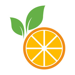 Citrus fruit icon design
