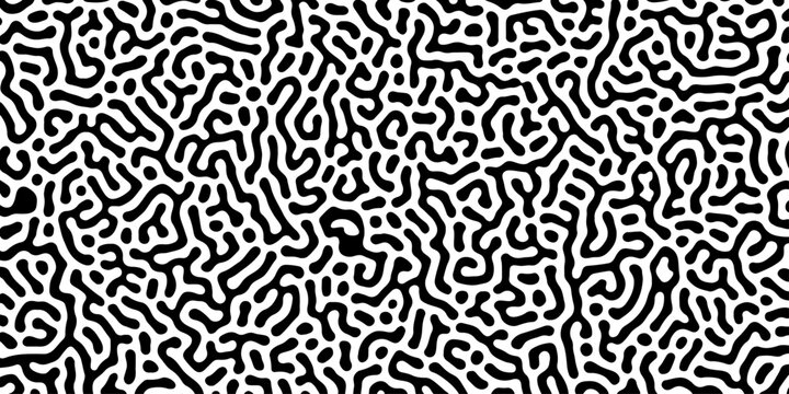 seamless leopard skin and turing pattern fabric clothing decoration texture wall textile floral line background..