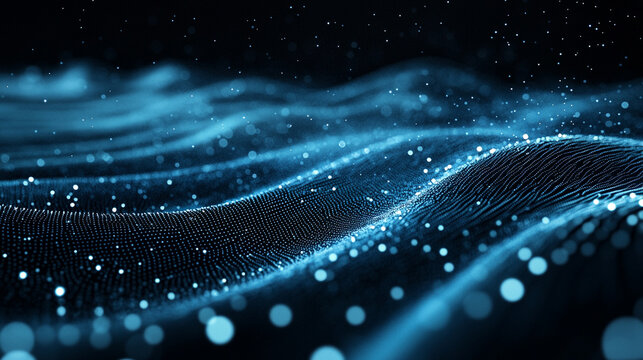 A mesmerizing particle wave arranges into a perfect circular pattern, glowing and flowing dynamically, creating a sense of motion and harmony in abstract form.
 - Powered by Adobe