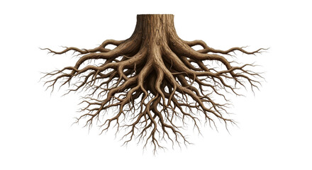 Simple black bird silhouette sitting in wild grass for nature logo or graphic design isolated PNG with Transparent Background