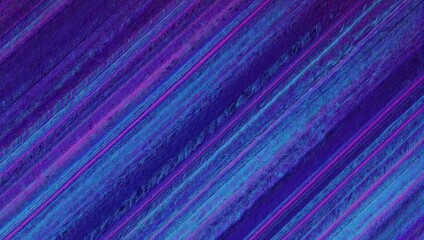 Abstract diagonal brush strokes in blue and purple hues.