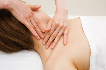 上半身のマッサージ