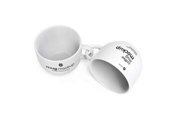 Coffee Mug Mockup Set Template