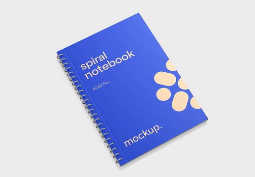 Spiral Notebook Mockup Template