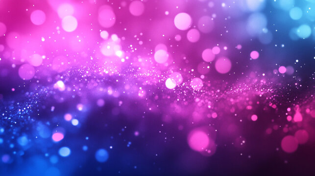 Soft glowing particles drift over a smooth gradient background creating a dreamy ethereal effect symbolizing imagination serenity and abstract beauty in digital visual art