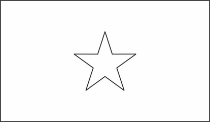 Vietnam flag coloring