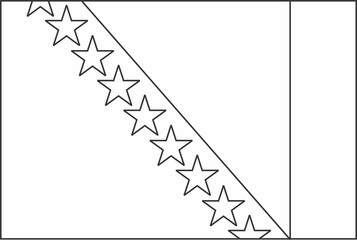 Bangladesh icon coloring