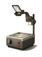 Classic overhead projector for classroom and office lectures