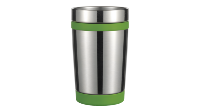 Stay Hydrated and Eco-Friendly with a Stylish Green and Stainless Steel Reusable Tumbler for Your Active Lifestyle on the Go Today