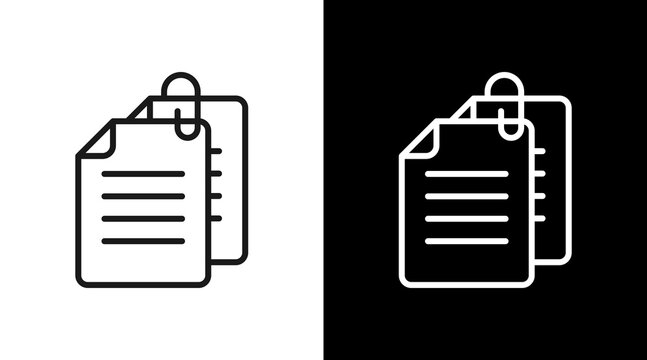 Memo  Icon Set Multiple Style Collection