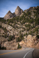 Colorado mountains from afar