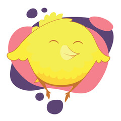 easter chick with egg