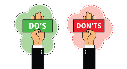 Understand dos and donts with helpful guidance and clear instructions
