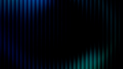 dark abstract futuristic blue and cyan cool color split over glowing vertical stripes