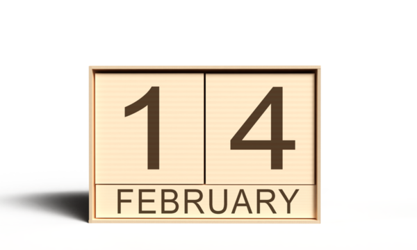 14 february month cube block wooden object sign symbol happy valentine day love heart 14 fourteen day date february month cube block wooden happy valentine day love heart wedding banner poster sale