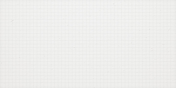 Vintage school notebook sheet with noise. Plaid paper texture background. Grid paper texture. Square pattern