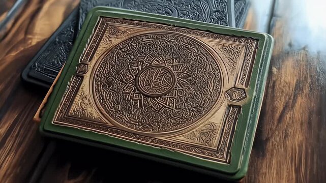 Ornate Book Cover. - Powered by Adobe