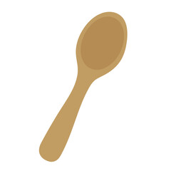 木製のスプーン　イラスト